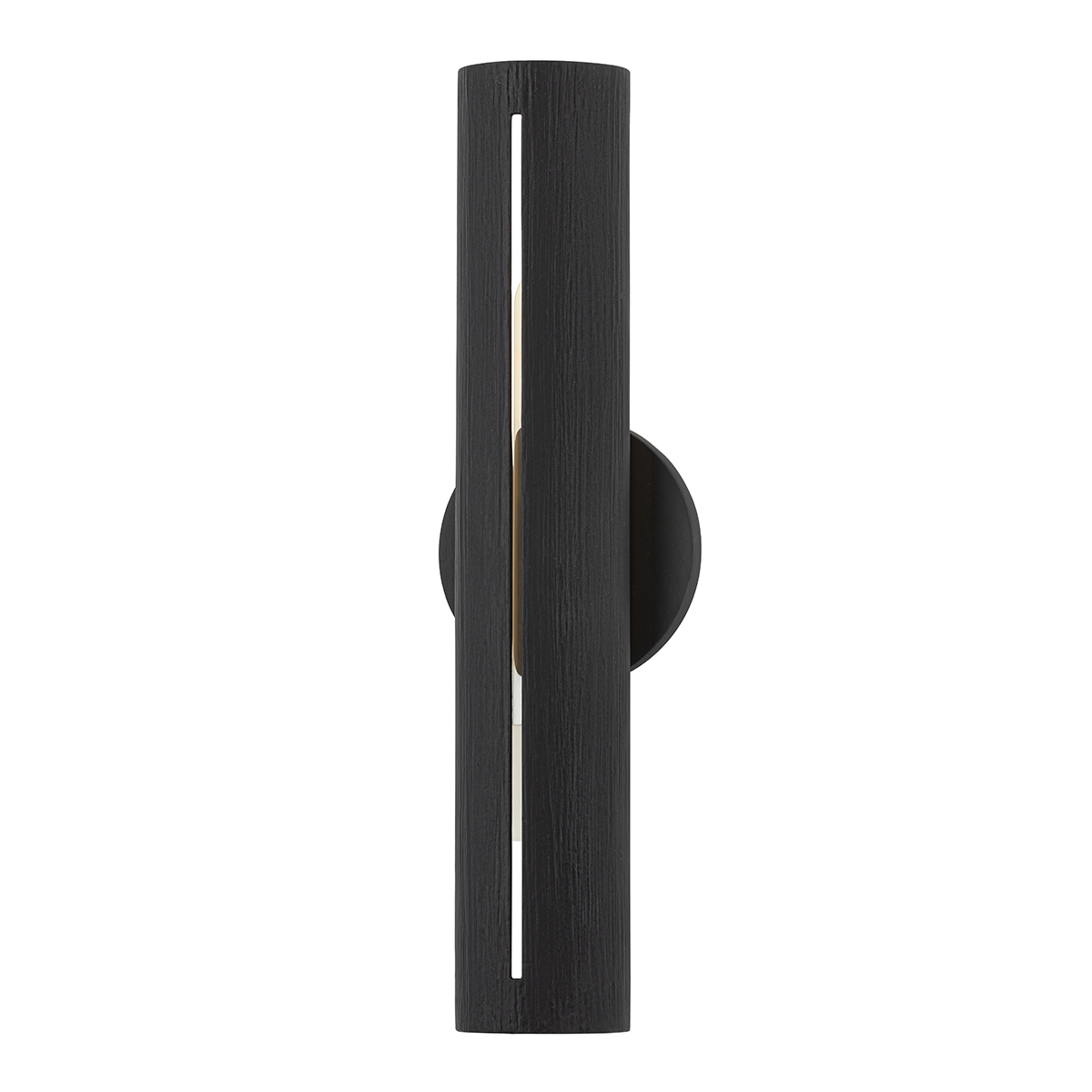 Brandon 2Lt Wall Sconce - White/Black