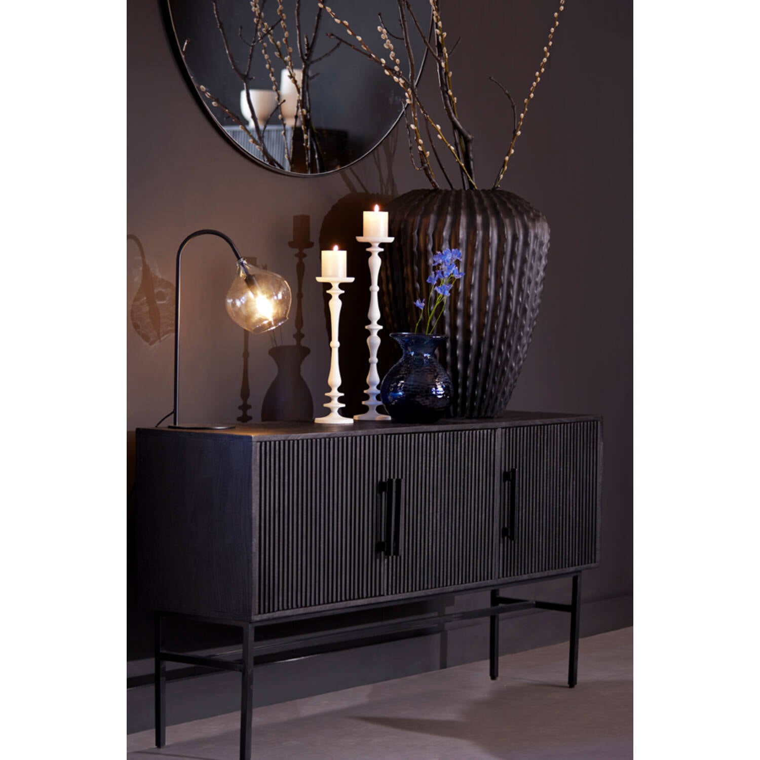 Espejo XXL Mirror - Smoked Glass Finish