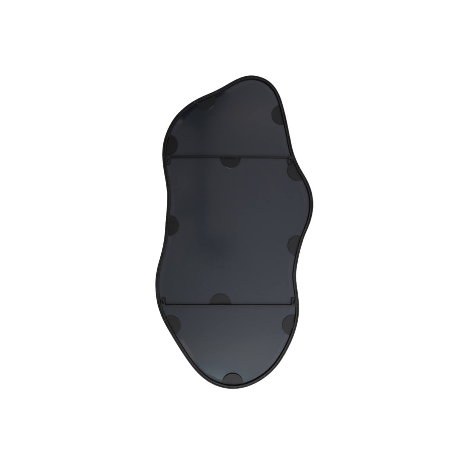 Azula Mirror- Smoke Glass+Black