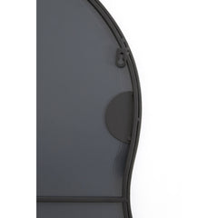 Azula Mirror- Smoke Glass+Black