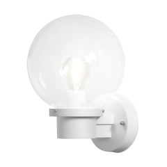 Nemi Up Light Matt Black/Matt White E27 IP44