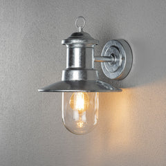 Napoli Wall Light Black & Rust/Hot-DIP Galvanized E27 IP44