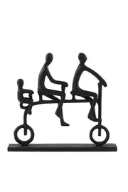Cycle Ornament - Matt Black Finish