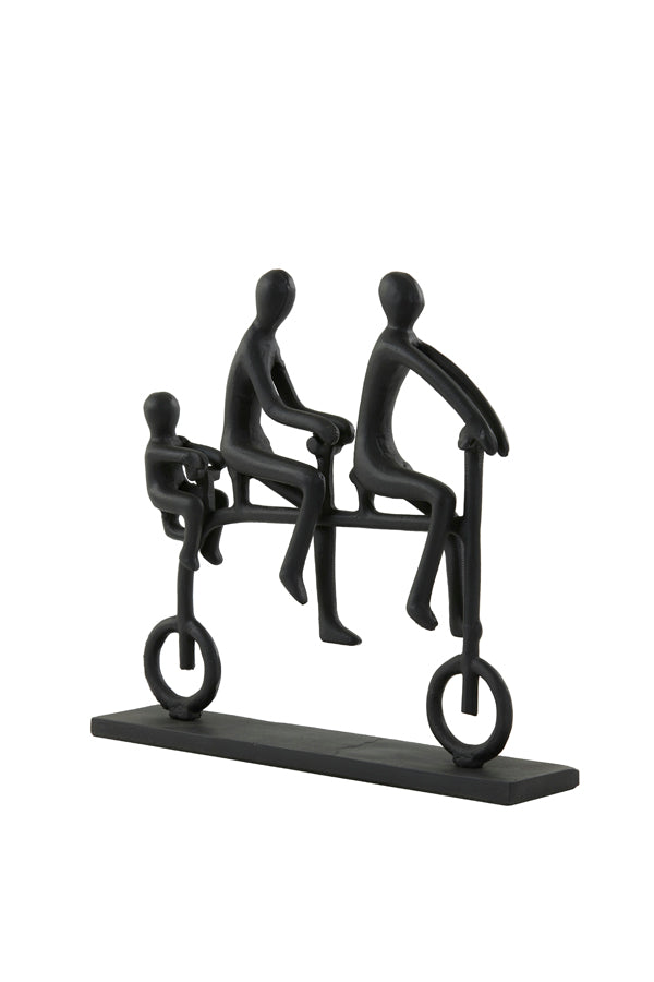 Cycle Ornament - Matt Black Finish
