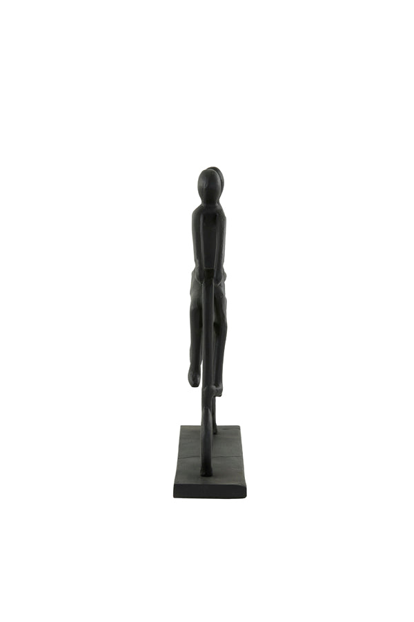 Cycle Ornament - Matt Black Finish