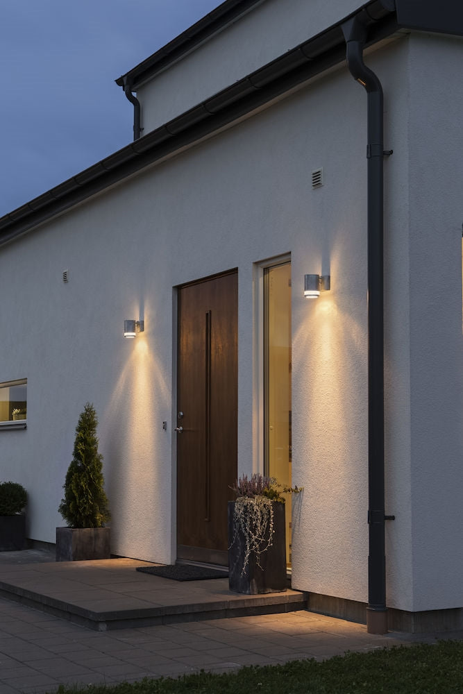 Modena Single Wall Light GU10 IP44 - Various Sizes & Colours