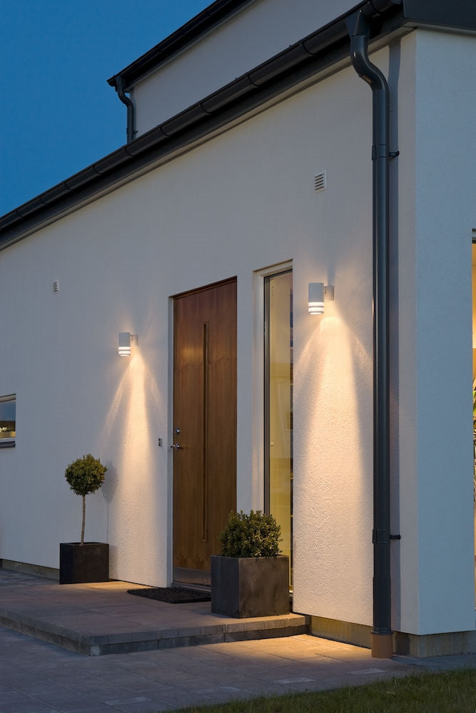 Modena Single Wall Light GU10 IP44 - Various Sizes & Colours