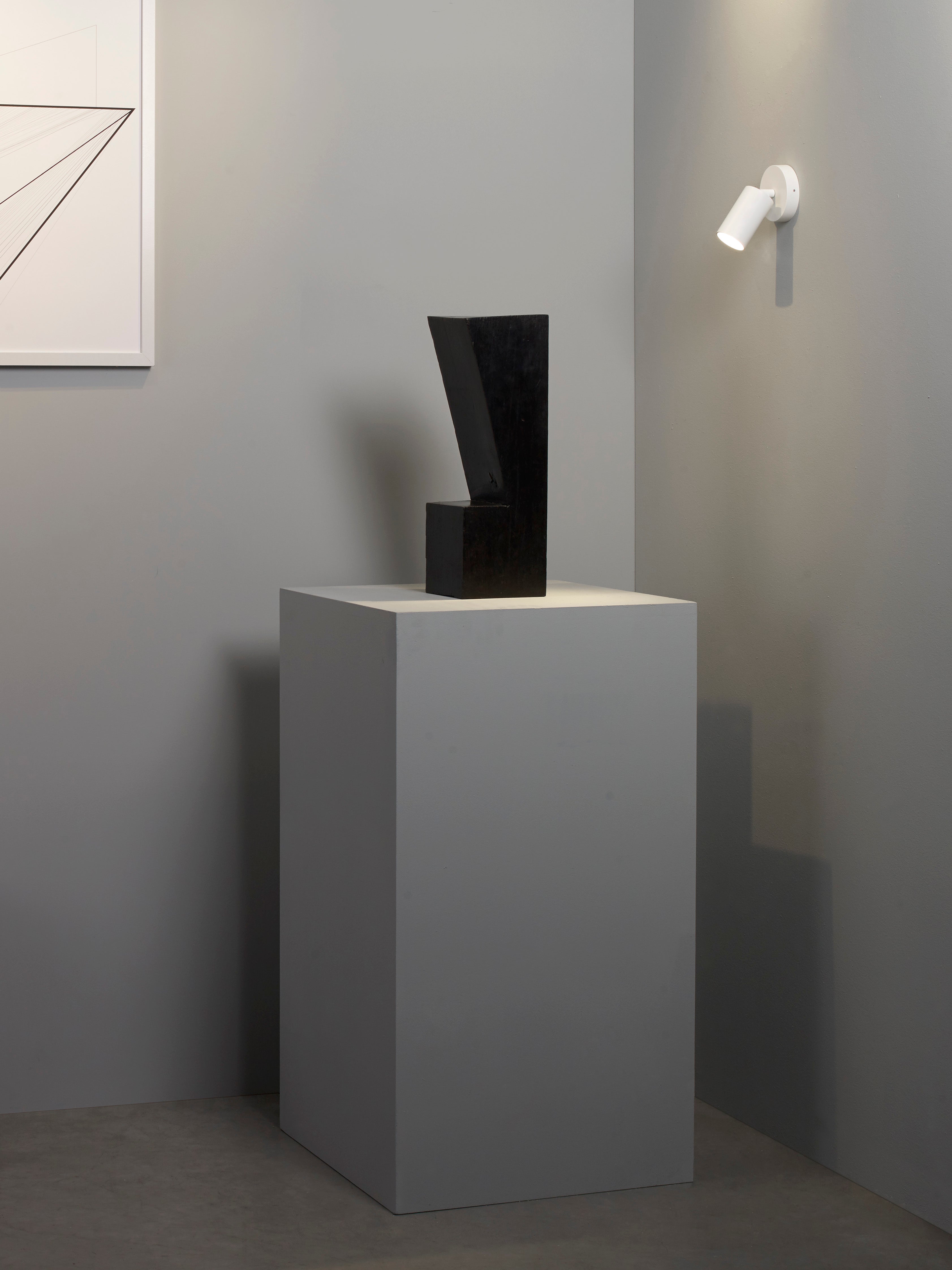 Can 50 Single Spotlight IP20 - Black/White