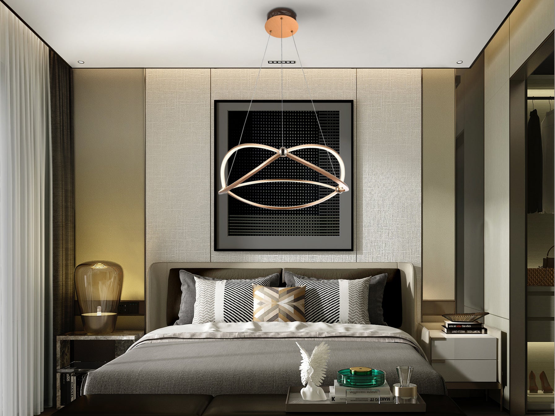 Ocellis Led Light- Rose Gold