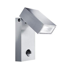 METRO LED OUTDOOR WALL LIGHT WITH PIR SENSOR- ALUMINIUM,IP44