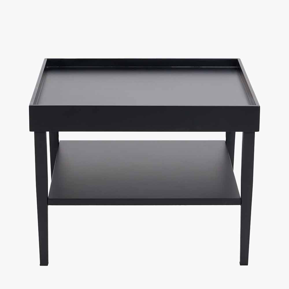 Marnie Black Wood Veneer Coffee Table