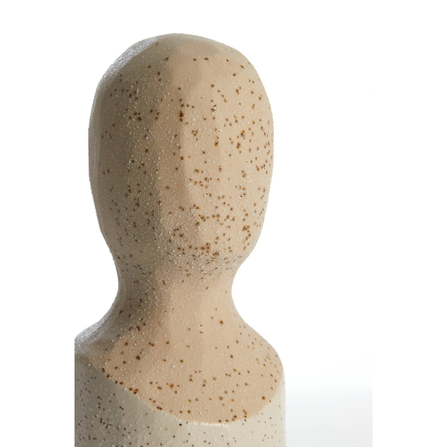 Battuda Ornament - Matt Cream Ceramic