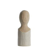 Battuda Ornament - Matt Cream Ceramic
