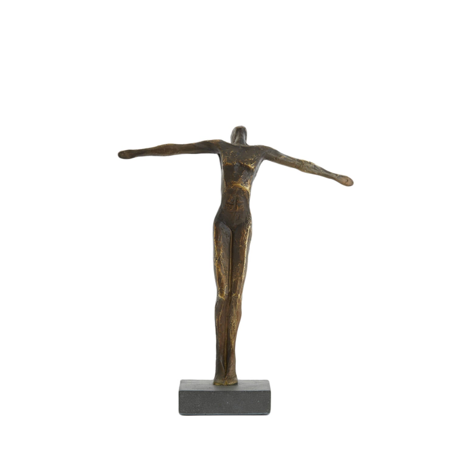 Ornament On Base - Antique Bronze + Matt Black - Christmas Gift