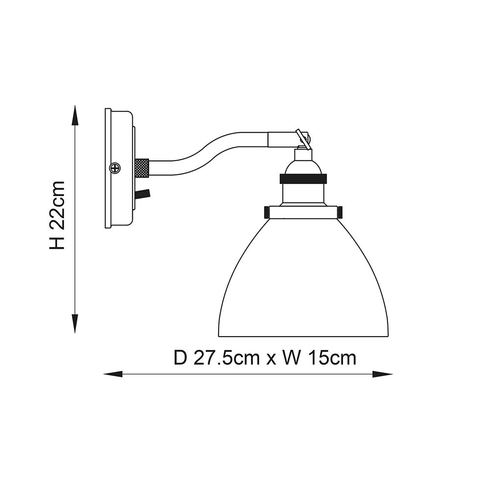 Bartley Wall Light - Various Finishes