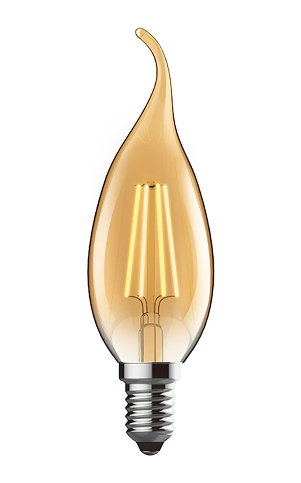 E14 Flare Tip Bulb- Various Finishes