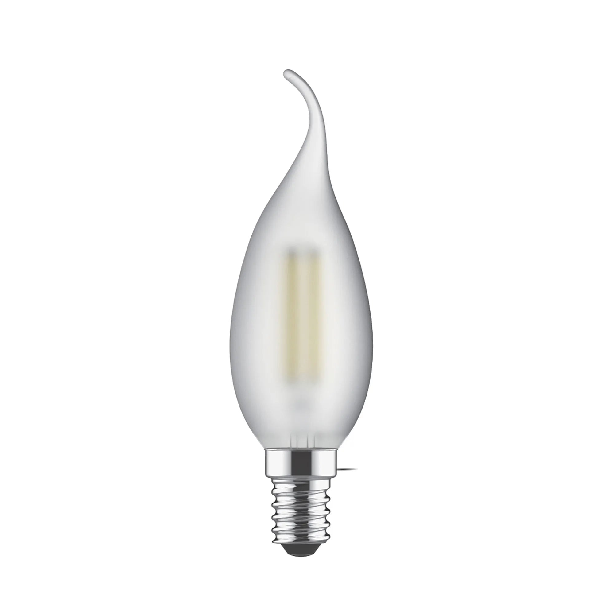 E14 Frosted Candle Tip - 2700K