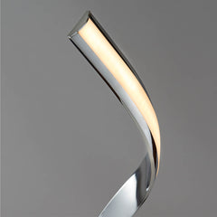 Castor Floor Lamp - Chrome/Gold/Silver Finish Integrated LED