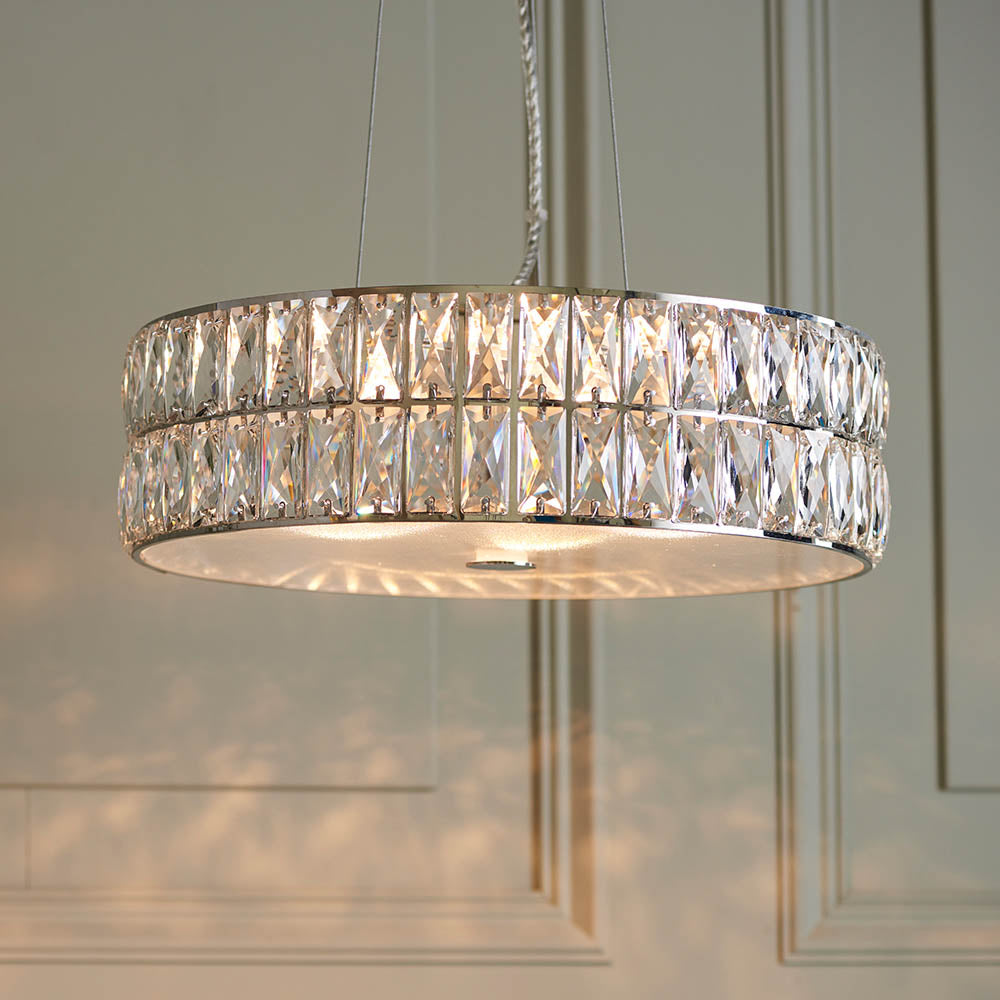 Corina 5Lt Crystal LED Pendant
