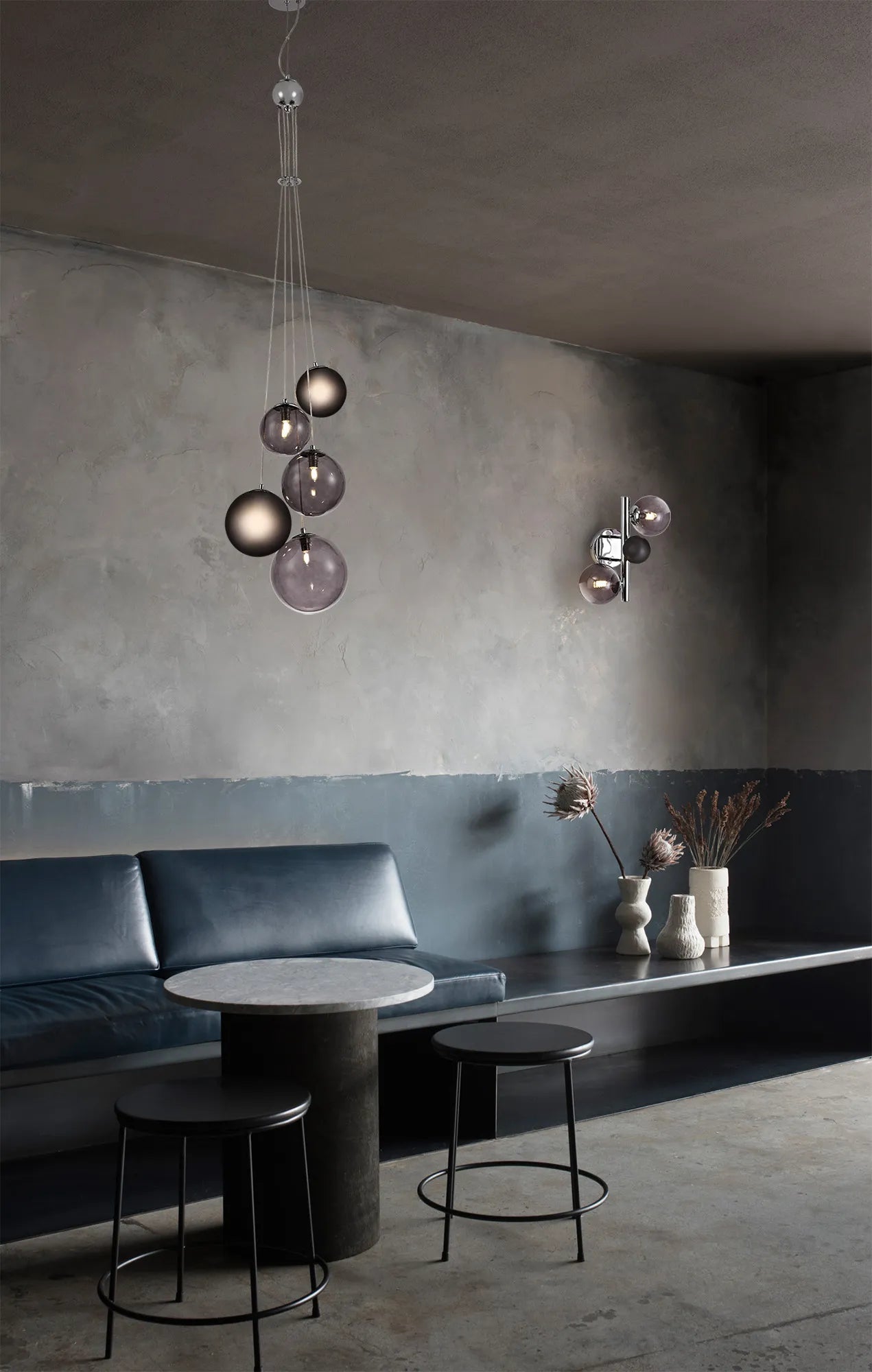 Seville 5 Light Cluster Pendant G9