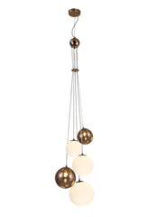 Seville 5 Light Cluster Pendant G9