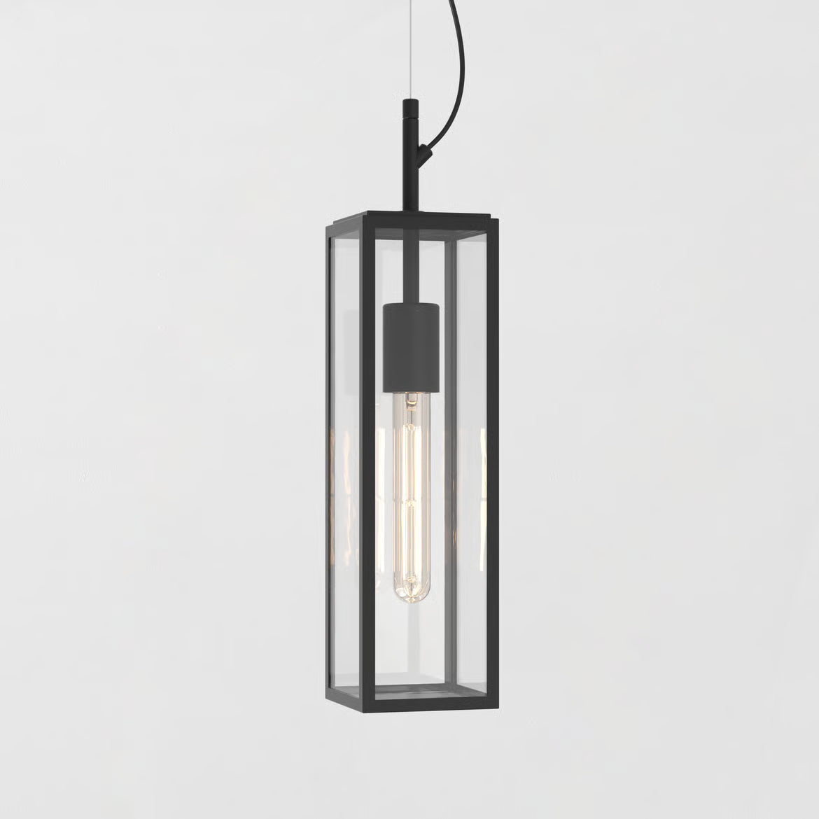 Harvard Outdoor Pendant - Textured Black IP44