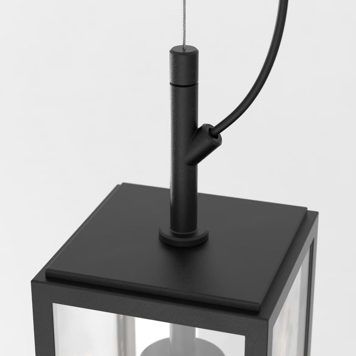 Harvard Outdoor Pendant - Textured Black IP44