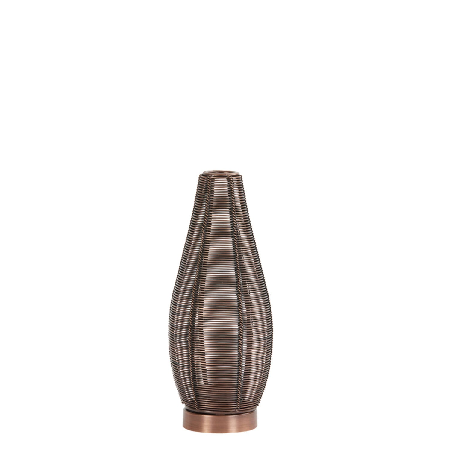 Suneka Medium Tealight - Antique Copper Finish