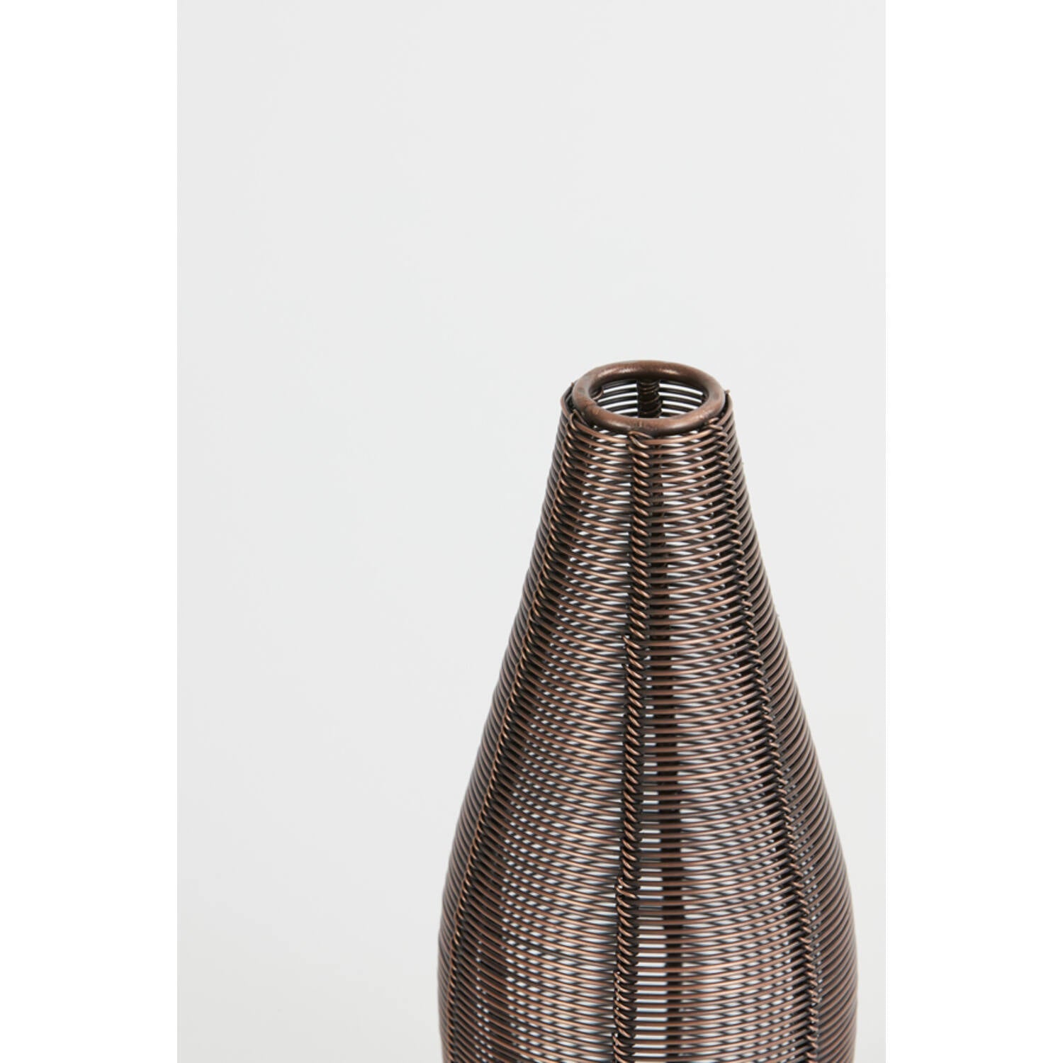Suneka Medium Tealight - Antique Copper Finish