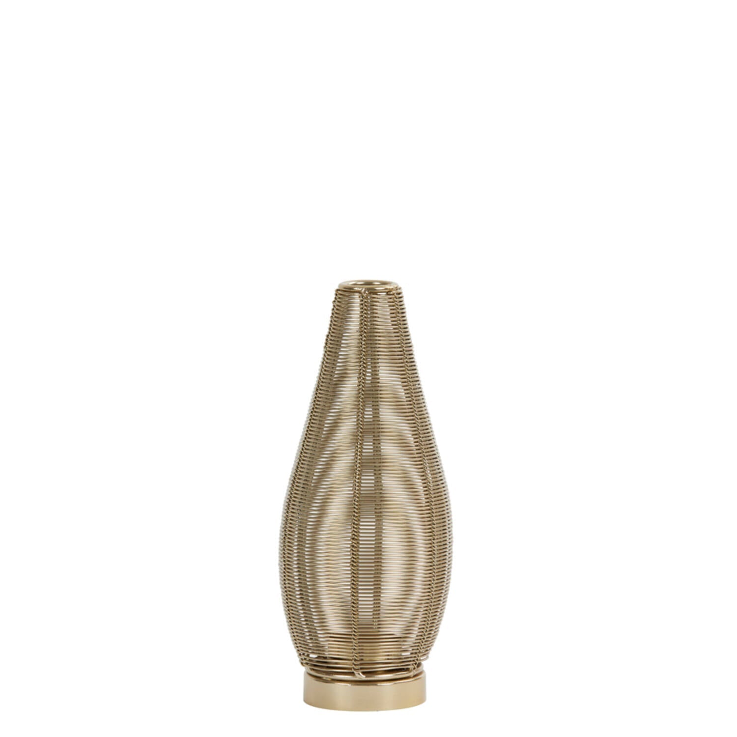 Suneka Medium Tealight - Shiny Gold Finish