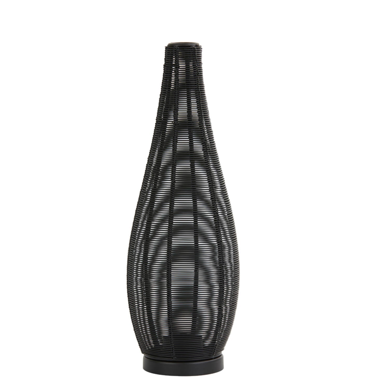 Suneka Large Tealight - Matt Black Finish