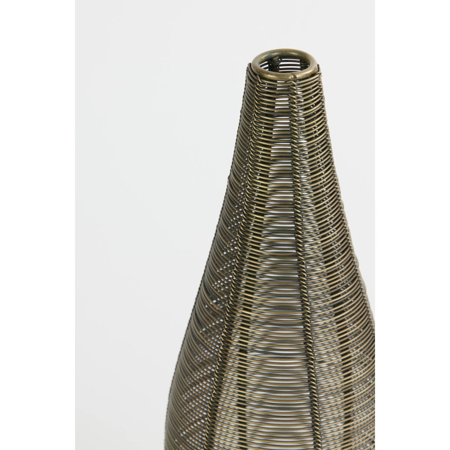 Suneka Large Tealight - Antique Bronze Finish