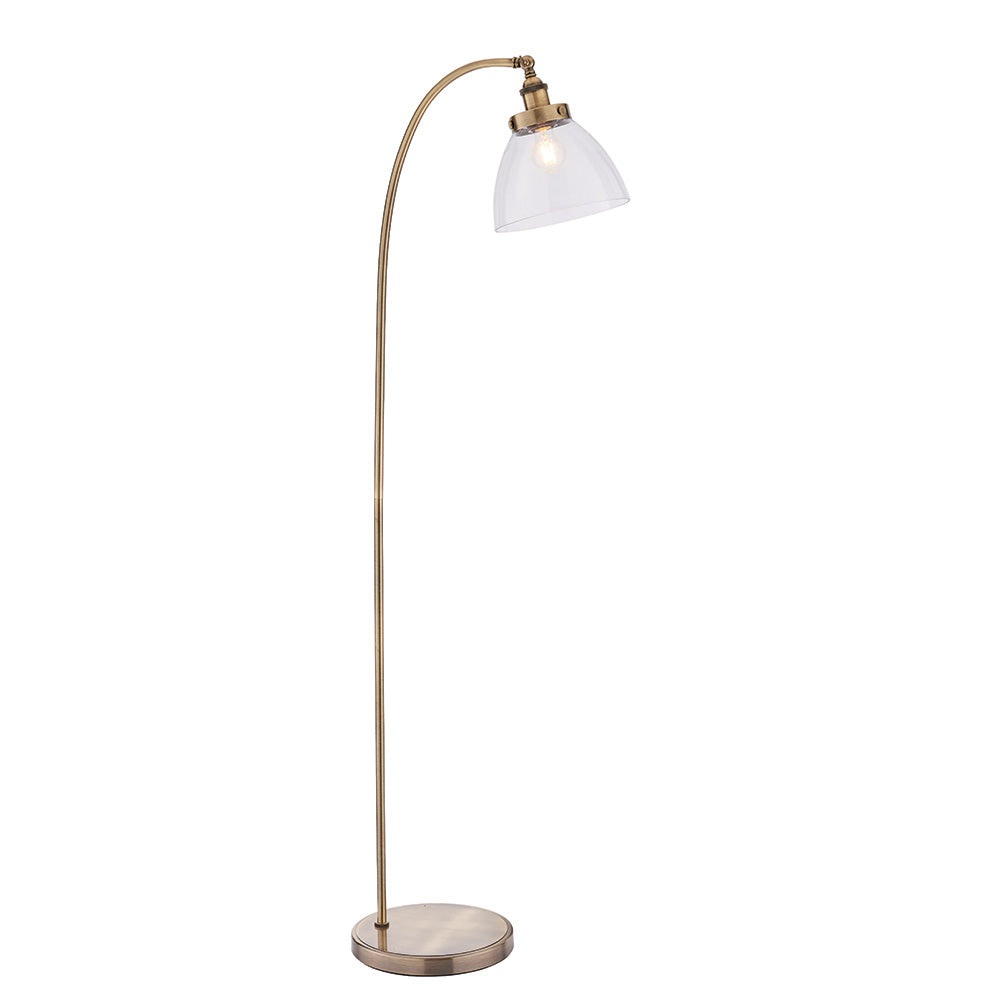 Bartley Task Floor Lamp - Various Finishes E27