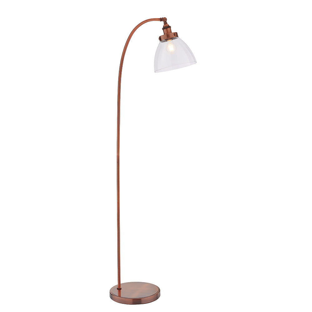 Bartley Task Floor Lamp - Various Finishes E27