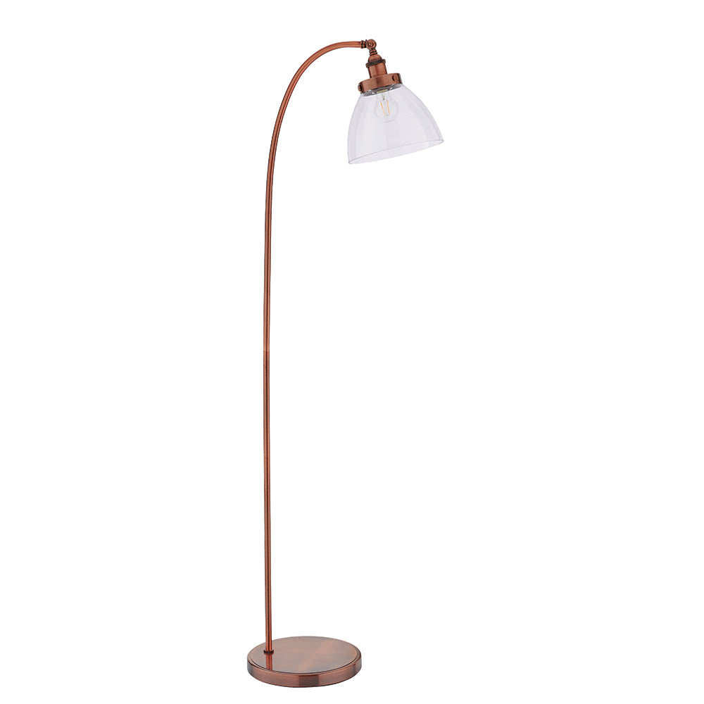 Bartley Task Floor Lamp - Various Finishes E27