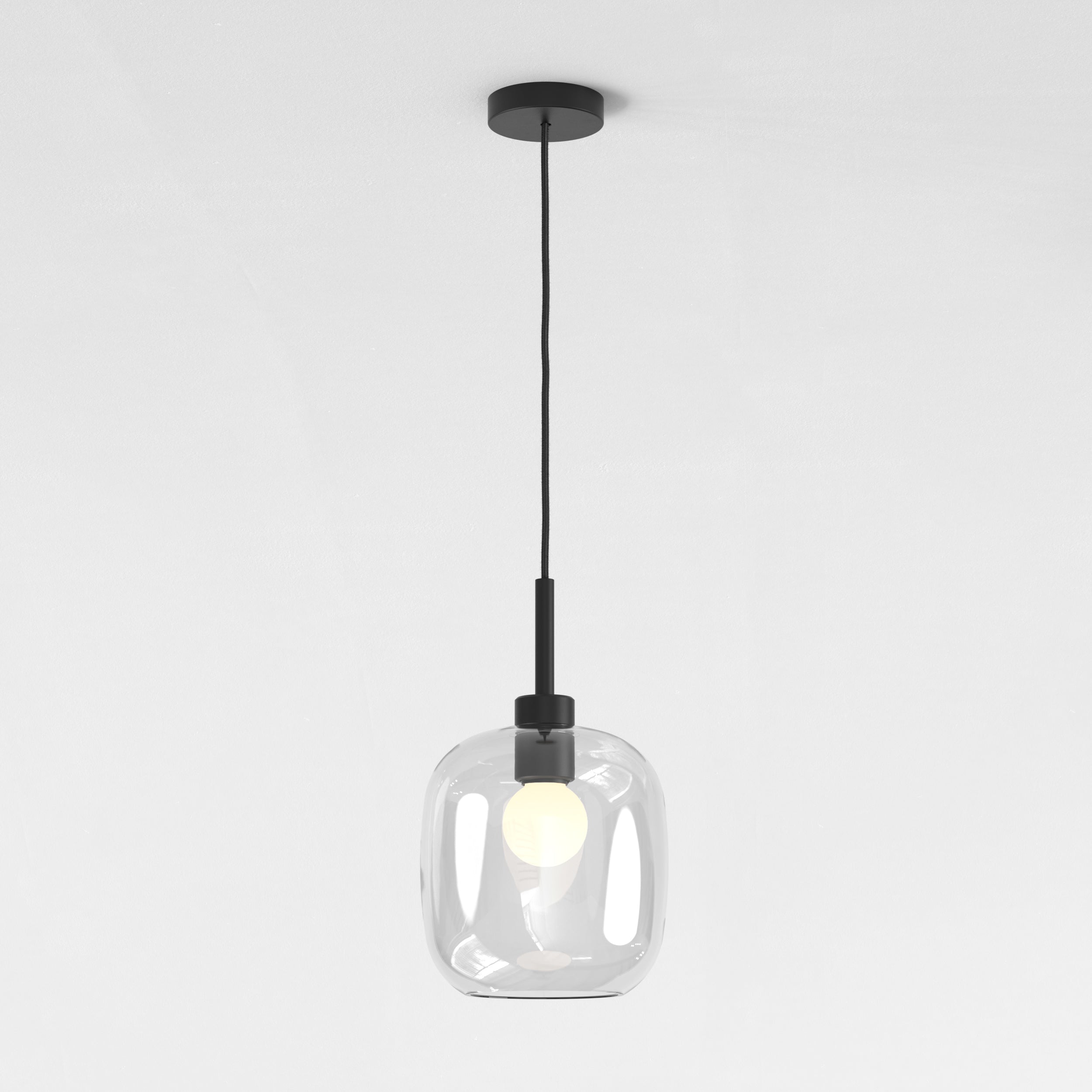 Curve Glass 220/285 Glass Shade