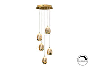 Rocio 5 LED Ceiling Light- Chrome/ Gold/ Black Finishes
