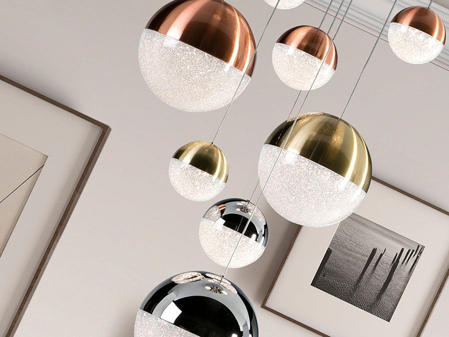 Sphere 9L LED Cluster, Dimmable - Multicolour