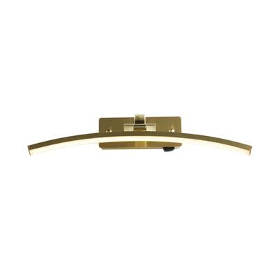 Santorini Picture Light - Satin Silver & Polished Chrome/ Satin Brass & Brushed Metal