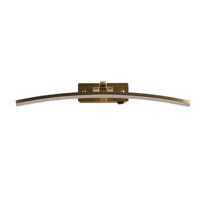 Santorini Picture Light - Satin Silver & Polished Chrome/ Satin Brass & Brushed Metal