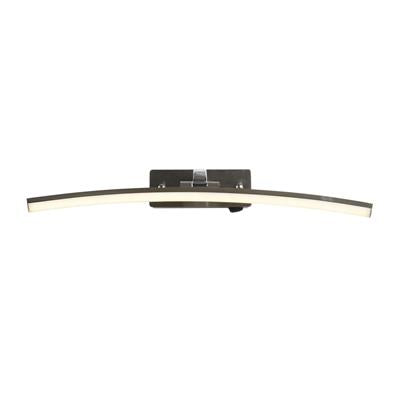 Santorini Picture Light - Satin Silver & Polished Chrome/ Satin Brass & Brushed Metal