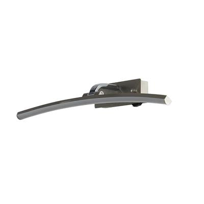 Santorini Picture Light - Satin Silver & Polished Chrome/ Satin Brass & Brushed Metal