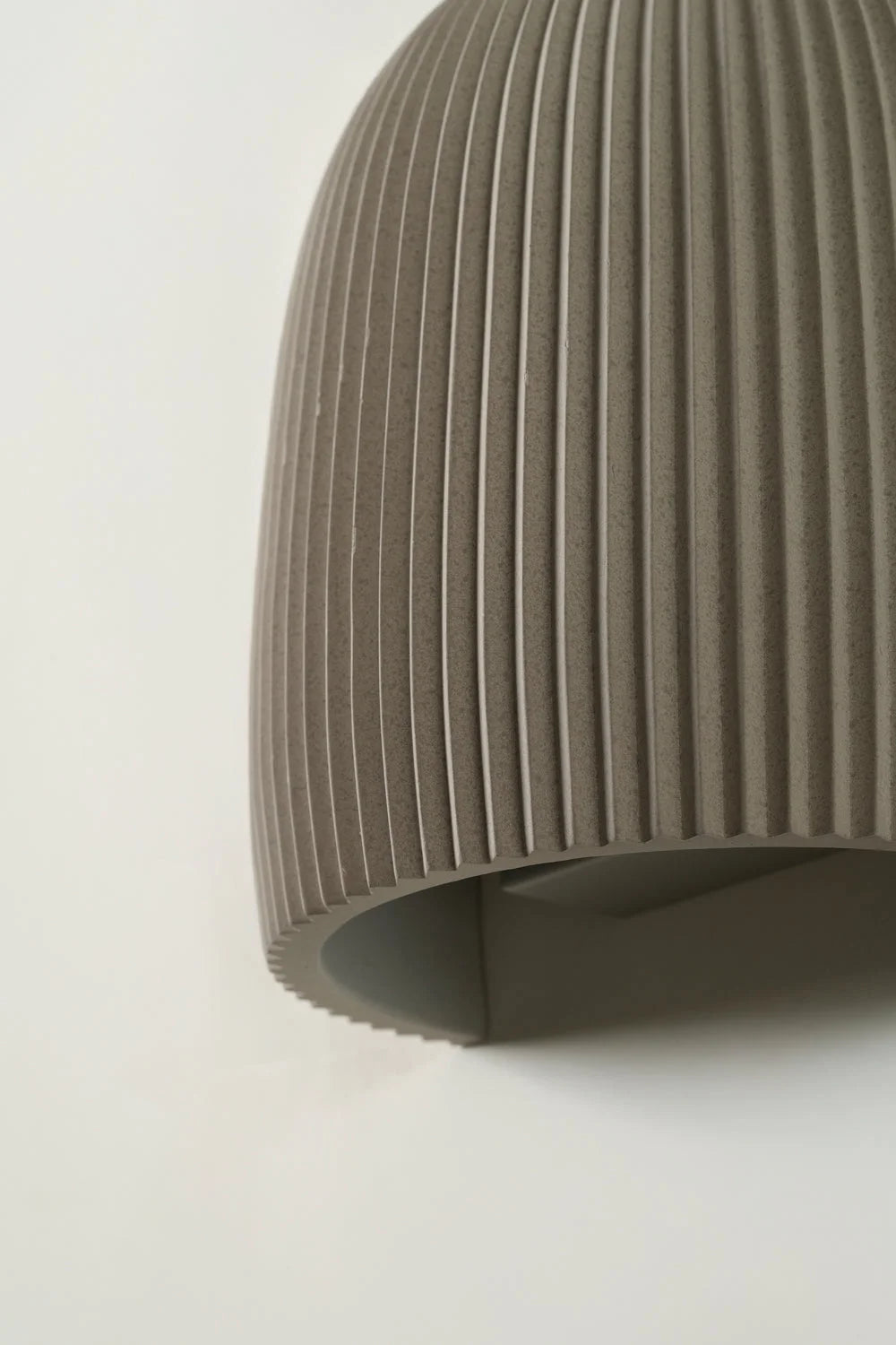 Ramsay Outdoor & Bathroom Cone Wall Light - Ivory