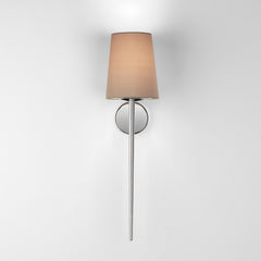 Beauville Bathroom Wall Light- Polished Chrome/ Bronze
