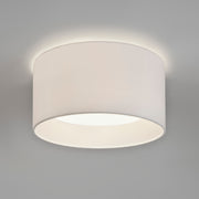 Bevel Round 450/600 Shade- Oyester/White Finish