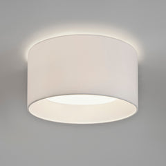 Bevel Round 450/600 Shade- Oyester/White Finish