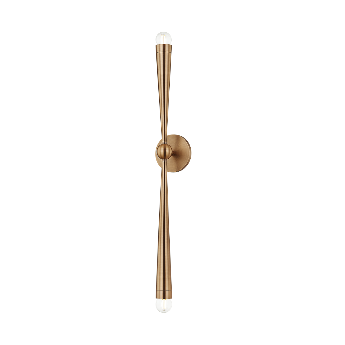 Keanu 2Lt Wall Sconce - Patina Brass