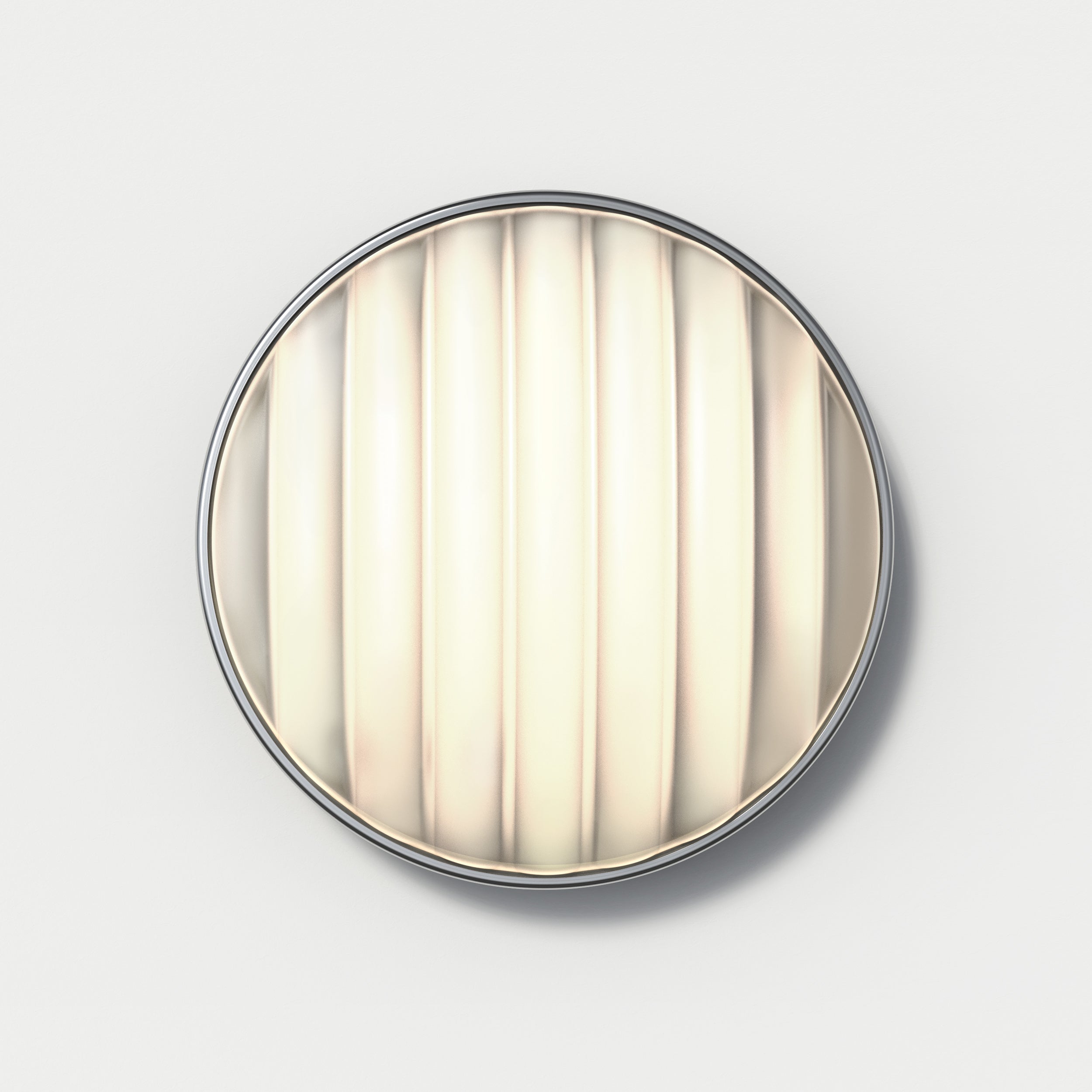 Montreal Round/Oval Outdoor Wall Light in Brushed Stainless Steel E27 IP44