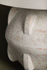 Vanda 1Lt Table Lamp - Whitewash Terracota