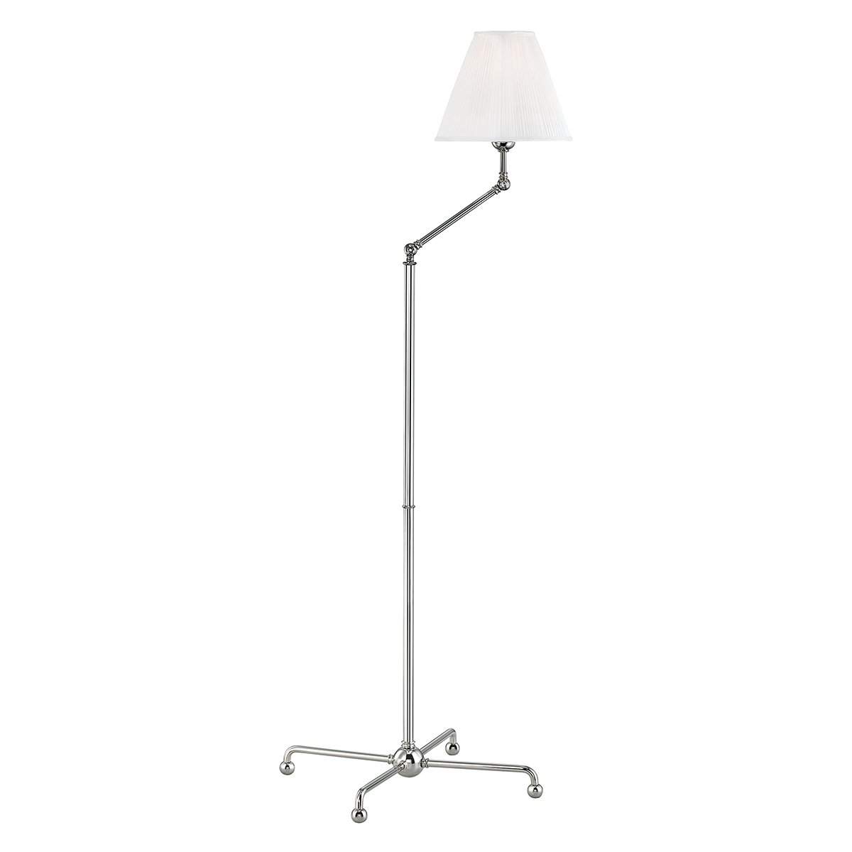 Classic No.1 1Lt Adjustable Floor Lamp - Bronze/Nickel